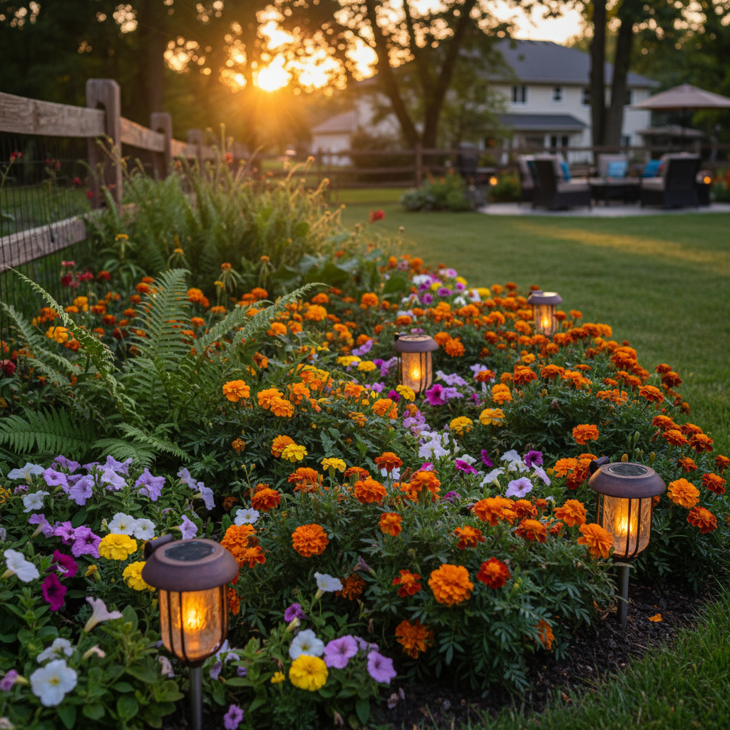 Solar Garden Stake Lights for Flower Beds on a Budget: How to Get a Beautifully Lit Garden Without Spending a Fortune