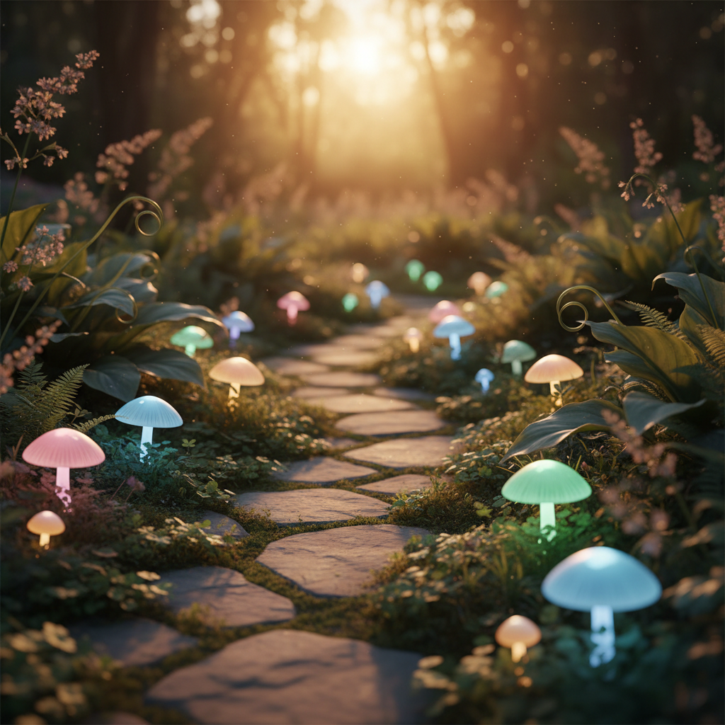Why Mushroom Solar Garden Lights Fail to Color-Change — and How to Fix It Without Replacing Everything