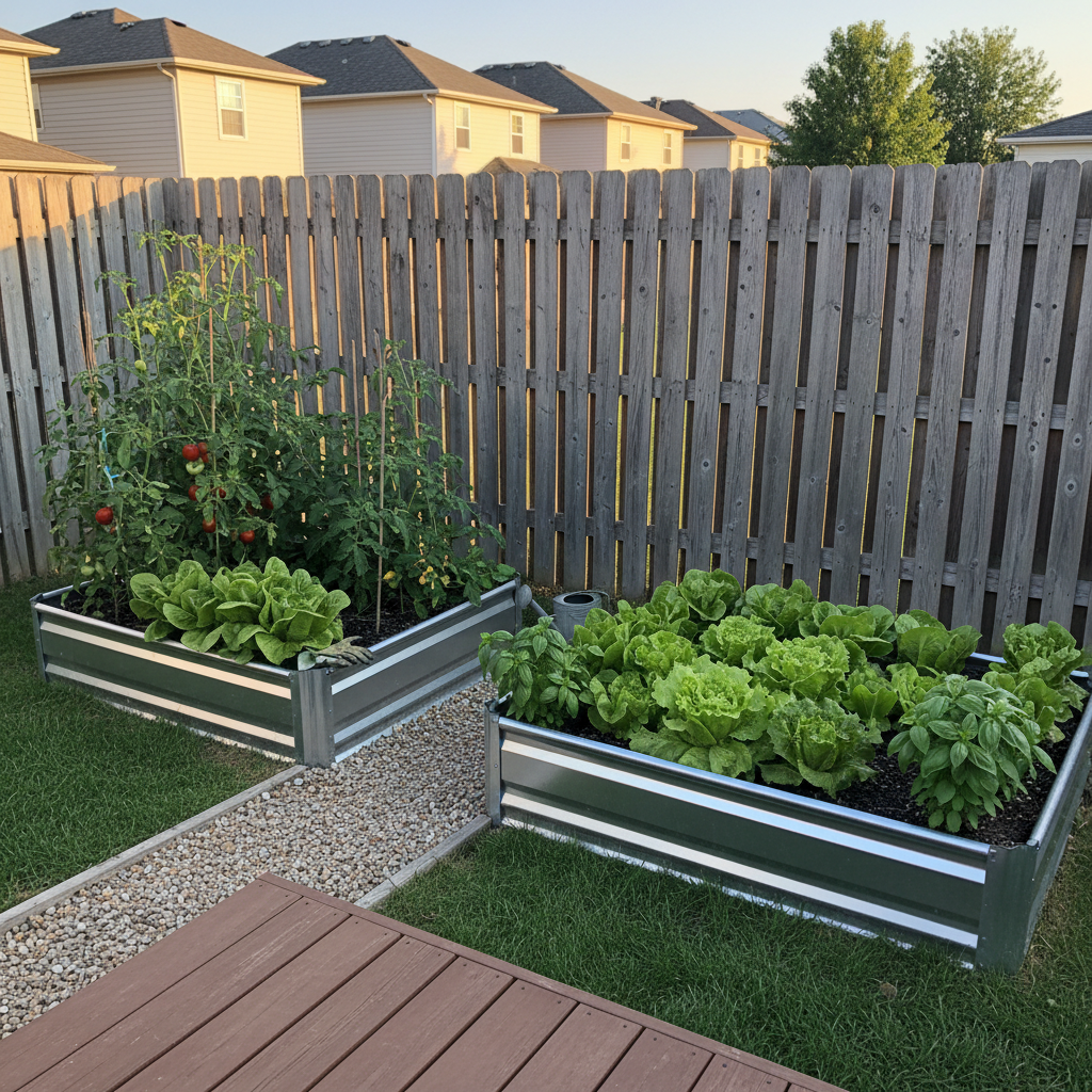Small Space, Big Impact: How to Use Galvanized Raised Garden Beds in a Compact Backyard
