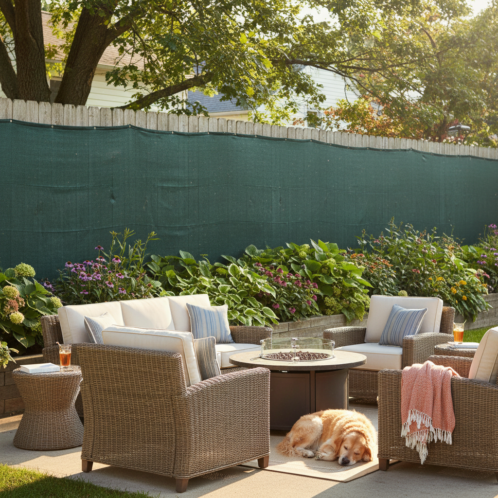 The Real Difference Between Mesh and Solid Privacy Fence Screens for Your Backyard Patio — And Which One Fits Your Outdoor Space