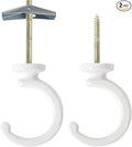 2PCS Ceiling Hooks for Hanging Plants,Heavy Duty Plant Swag Hooks,Hanging Planter Wall Hook, Indoor and Outdoor Plant Hangers