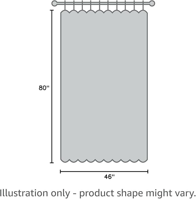 NICETOWN Blackout Doorway Curtain 80 inch Length - Grommet Room Darkening Thermal Insulated Soundproof Window Treatments for Bedroom/Closet (1 Panel, 46 x 80 Inch, Grey)