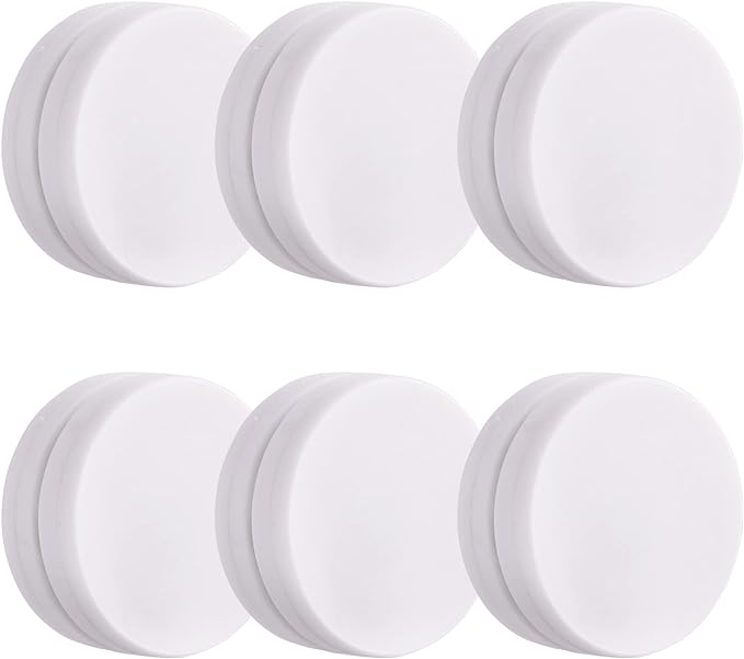 Magnetic Shower Curtain Weights, Rubber Covered Heavy Duty Weights, Prevent Curtain Liner from Blowing Around, Work for Drapery, Tablecloth, Flag, Outdoor Curtain 4 Pairs(Pack of 8)