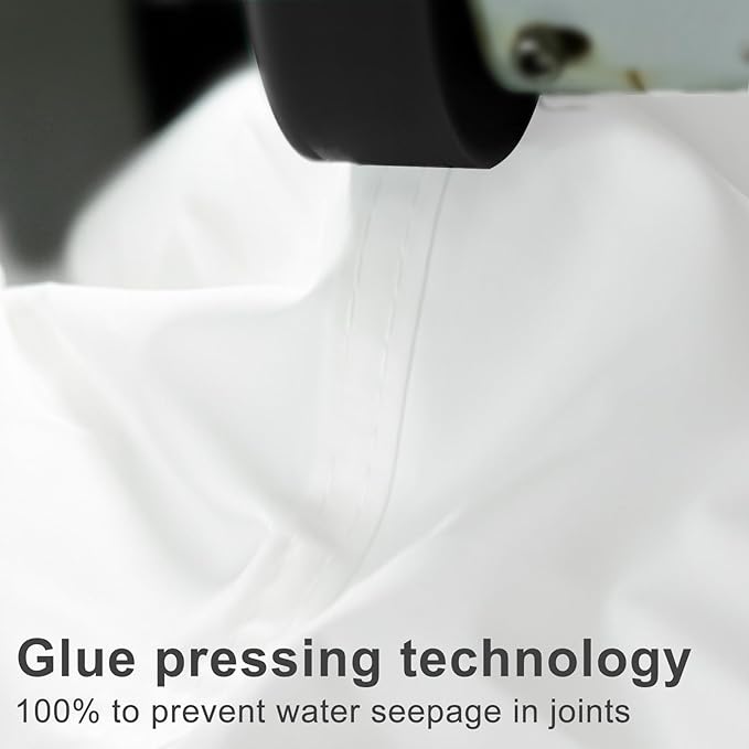 LOVE STORY Right Triangle 15'x15'x21.2' Waterproof Sun Shade Sail Canopy UV Block for Outdoor Patio Backyard Carport,White(We Make Custom Size)