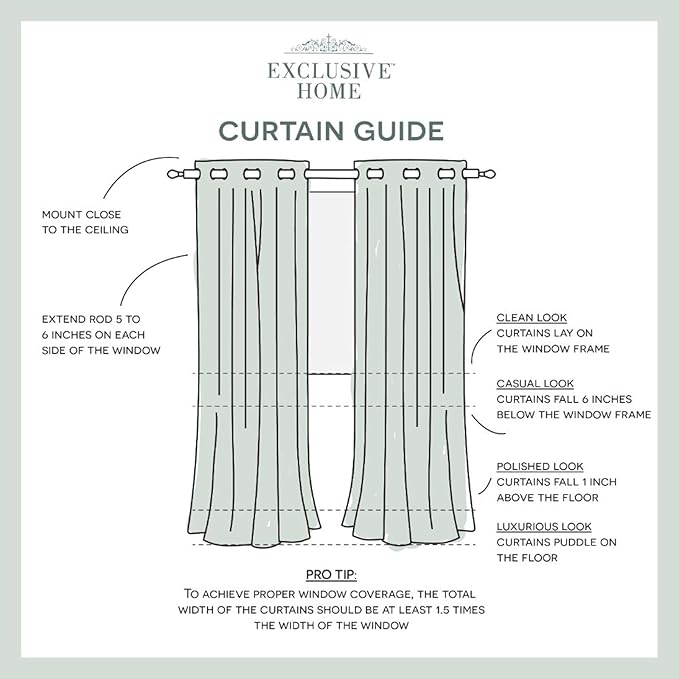 Exclusive Home Cabana Solid Indoor/Outdoor Light Filtering Hook-and-Loop Tab Top Curtain Panel Pair, 54"x63", Sundress