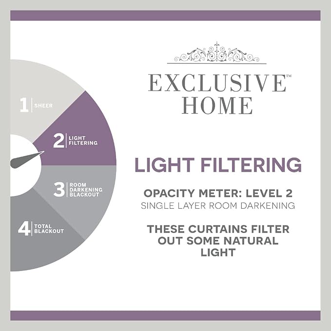 Exclusive Home Cabana Solid Indoor/Outdoor Light Filtering Hook-and-Loop Tab Top Curtain Panel Pair, 54"x63", Sundress