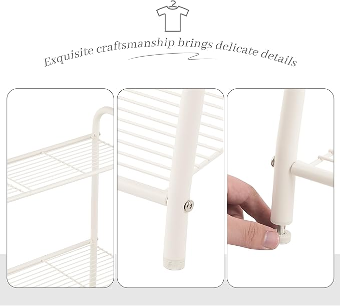 Metal Plant Stand Indoor Outdoor for Multiple Plants,3 Tier Plant Shelf,Large Heavy Duty Flower Holder Ladder Plant for Living Room, Patio, Balcony (White)