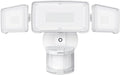 LEPOWER LED Security Lights Motion Sensor Light Outdoor, 38W 4200LM Light, 5500K, IP65 Waterproof, 3 Head Detected Flood Light for Garage, Yard, Porch (White)