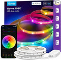 Govee Smart RGBIC LED Strip Lights 65.6ft, Alexa LED Light Strip Work with Google Assistant, Music Sync, DIY Multiple Colors on One Line, WiFi Color Changing Lights for Bedroom, Living Room, Holiday