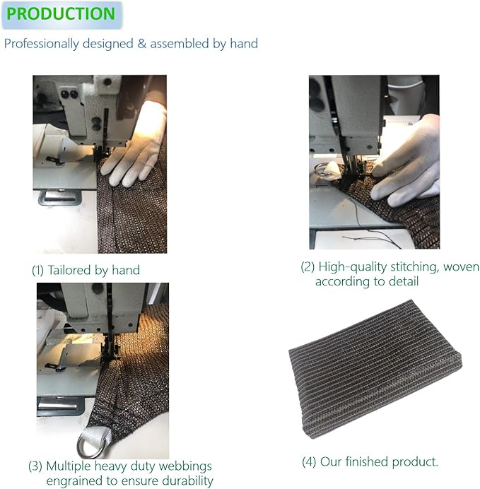 Eden's Decor Straight Flat-Edged Sun Shade Sail Rectangular 13' x 18' Grey UV-Blocking Outdoor Canopy Fabric Cloth Awning for Pergola Patio Garden Backyard Custom Size