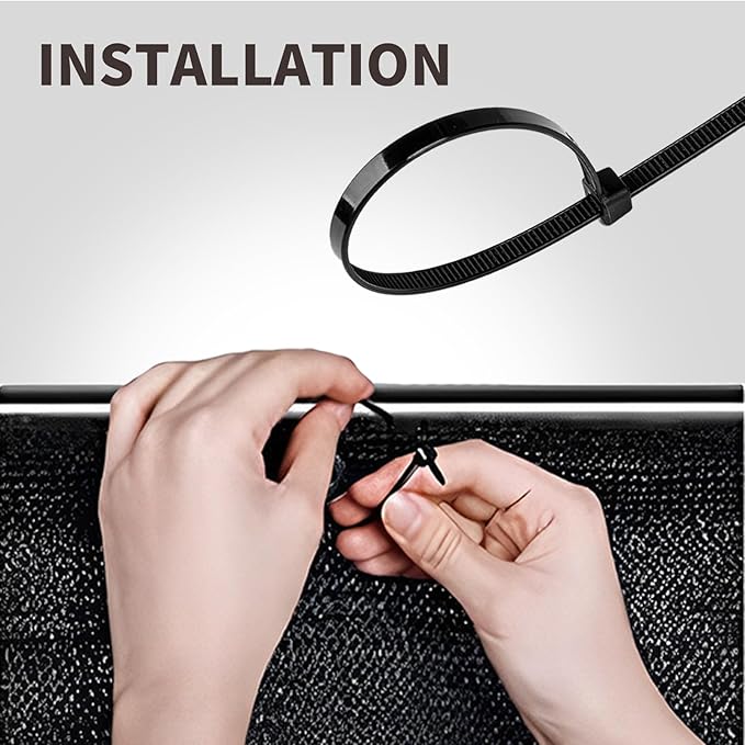 LOVE STORY Custom Size 2'6''x27' Black Balcony Privacy Screen,UV Block Privacy Fence Screen,90% Shield for Outdoor Pool Garden Apartment Railing