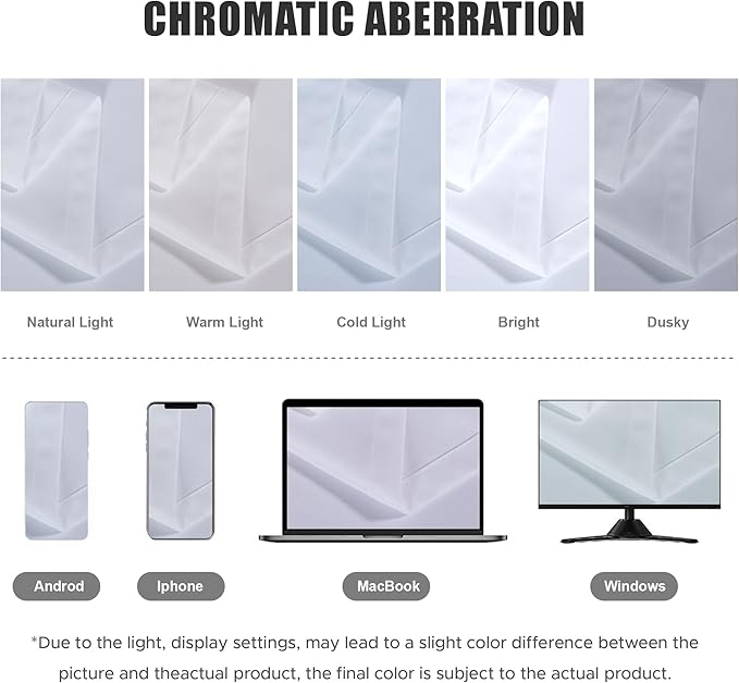 BONZER Waterproof Indoor/Outdoor Curtains for Patio Thick Privacy Grommet Curtains for Bedroom, Living Room, Porch, Pergola, Cabana, 1 Panel, 84W x 108L inch, White