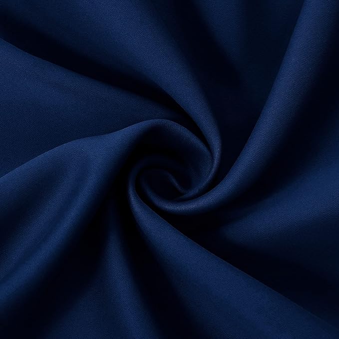 Waterproof Outdoor Curtain W105 x L108 - Grommet Top Sunlight Blocking Window Treatment Drapes Blackout Curtains for Home Bedroom Living Room Outdoor Patio Porch Pergola Cabana Gazebo, 2 Panels