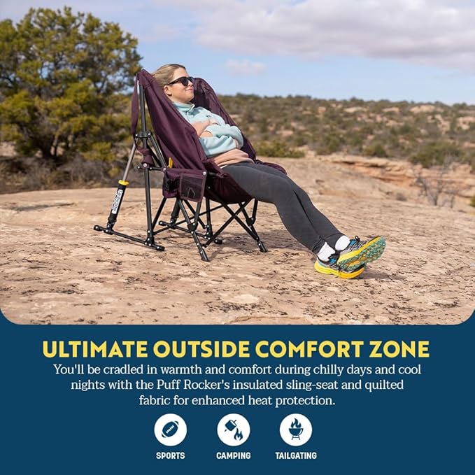GCI Outdoor Puff Rocker - Navy