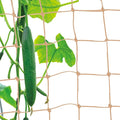 Jute Trellis Netting - Jute Netting for Garden, Heavy Duty Plant Support Netting for Climbing Plants, Cucumber, Vine, Fruits & Vegetables, Climbing Vining Plants (6.6 Ft x 32.8 Ft, 3.9 Inch Squares)