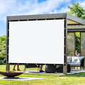 Artpuch Outdoor Pergola Shade Cover 7' X 9' Sun Shade Cloth with Grommets, 90% UV Protection Canopy Patio Privacy Screen (Customized Available) GN107, White