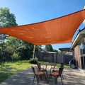 SUNLAX Sun Shade Sail 7' x 20' Terra Red Rectangle Canopy Sail Shade Cover UV Block Permeable Sunshade Outdoor for Patio Backyard Deck Pergola (We Make Custom Size)