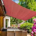 KANAGAWA 6'X24' Rust Red Custom Size Sun Shade Sail Rectangle UV Block Canopy Cover for Patio Backyard Lawn Garden Outdoor (Customized Available)