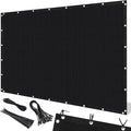 Artpuch 90% Sun Shade Cloth, 12 x 12 FT Pergola Shade Cover Canopy with Grommets, Sun Screen Fabric Tarp for Patio, Outdoor, Garden, Backyard, Black