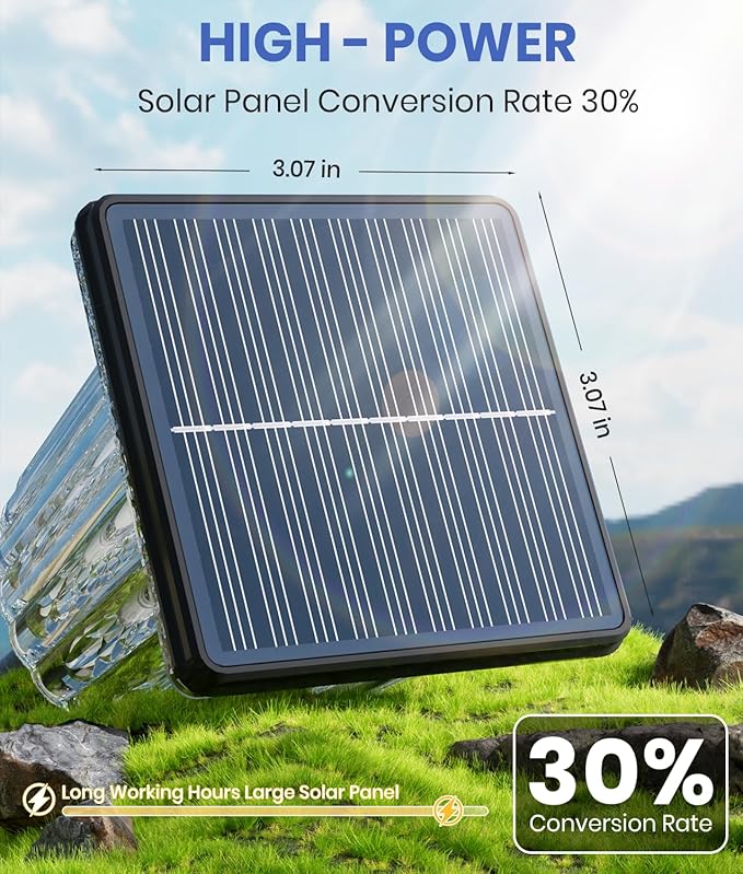 Super Bright Solar Pathway Lights Outdoor Powered 8 Pack,Adjustable Warm&Cool White,Waterproof IP65 Solar Garden Decor Landscape Lighting Outside for Front Yard/Patio/Walkway/Driveway/Lawn/Path Light