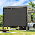 Artpuch Outdoor Pergola Shade Cover 19x24 FT Sun Shade Cloth with Grommets Dark Grey 90% UV Protection Canopy Patio Privacy Screen (Customized Available)