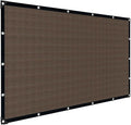 Mocha Sun Shade Cloth,Pergola Shade Cover with Reinforced Grommets,90% Shade Fabric Fence Privacy Screen Balcony,Pergola Shade Cover Canopy Garden Carport Porch Deck Patio Shade,10x14FT