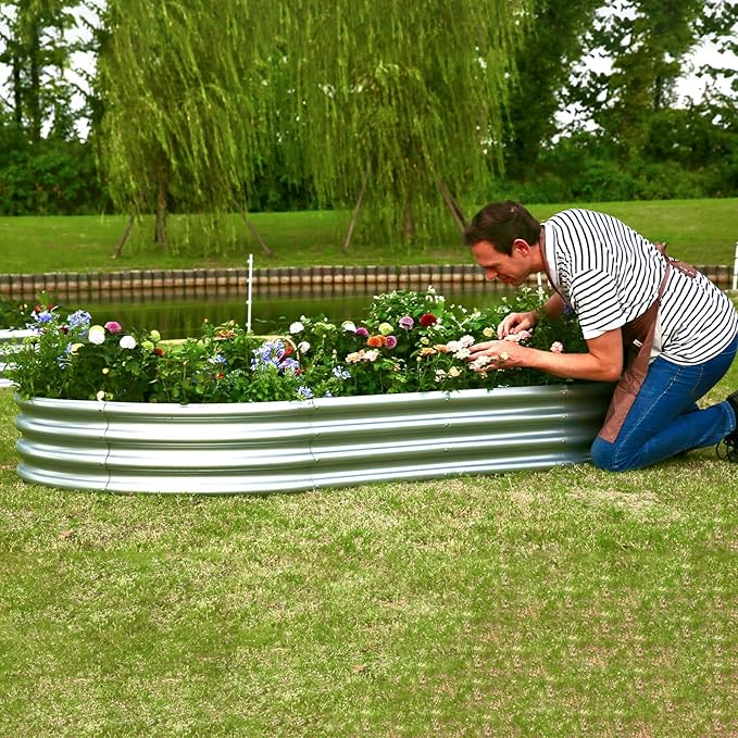 Raised Garden Bed (1, 8×4×1ft)