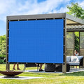 Artpuch Outdoor Pergola Shade Cover 8' X 13' Sun Shade Cloth with Grommets, 90% UV Protection Canopy Patio Privacy Screen (Customized Available) GN107, Blue