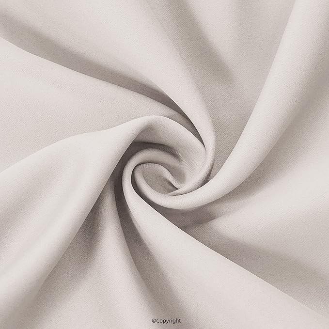 Waterproof Outdoor Curtain W84 x L120 - Grommet Top Sunlight Blocking Window Treatment Drapes Blackout Curtains for Home Bedroom Living Room Outdoor Patio Porch Pergola Cabana Gazebo (2 Panels)