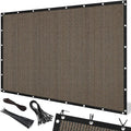 Artpuch 90% Sun Shade Cloth, 3 x 8 FT Pergola Shade Cover Canopy with Grommets, Sun Screen Fabric Tarp for Patio, Outdoor, Garden, Backyard, Mocha