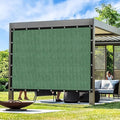 Artpuch Outdoor Pergola Shade Cover 5' X 12' Sun Shade Cloth with Grommets, 90% UV Protection Canopy Patio Privacy Screen (Customized Available) GN107, Green