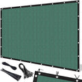Artpuch 90% Sun Shade Cloth, 6 x 10 FT Pergola Shade Cover Canopy with Grommets, Sun Screen Fabric Tarp for Patio, Outdoor, Garden, Backyard, Green