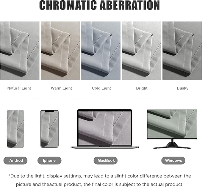 BONZER Outdoor Curtains for Patio Waterproof Thick Privacy Grommet Light Filtering Outside Curtains for Porch Pergola Gazebo Deck, 1 Panel, 54W x 84L inch, Silver