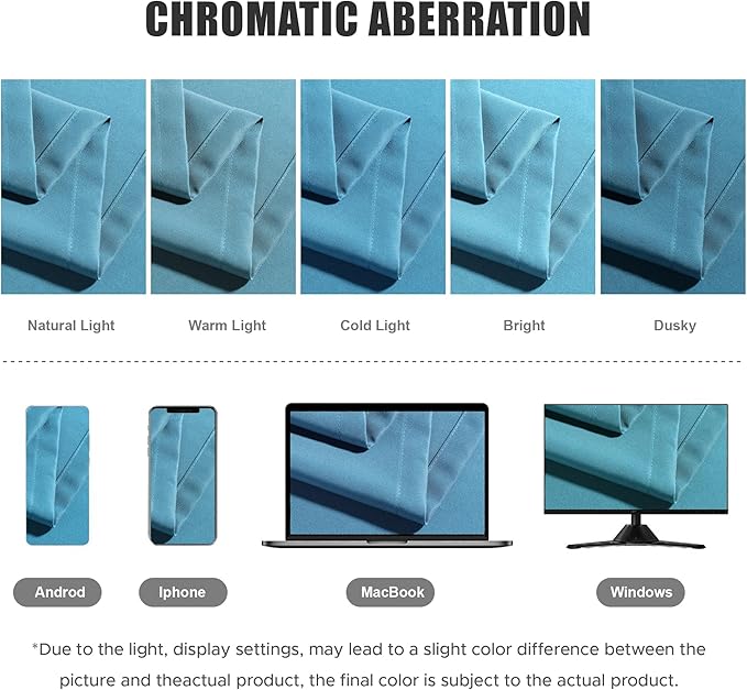 BONZER Outdoor Waterproof Curtains for Patio Wide Grommet Light Filtering Outside Curtains for Gazebo, Porch, Pergola, Pavilion, 1 Panel, 110W x 120L inch, Teal
