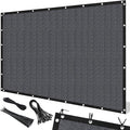 Artpuch 90% Sun Shade Cloth, 4 x 8 FT Pergola Shade Cover Canopy with Grommets, Sun Screen Fabric Tarp for Patio, Outdoor, Garden, Backyard, Blue Grey