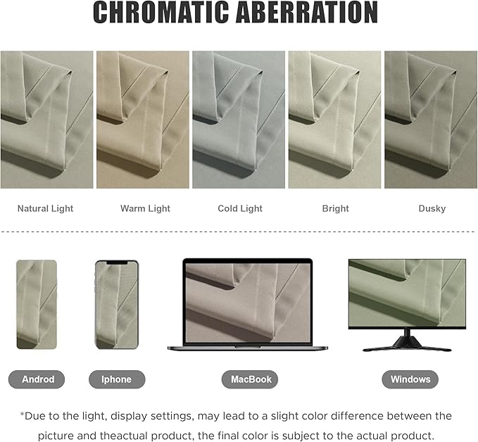 BONZER Waterproof Outdoor Curtains for Patio Porch Pergola Cabana Thick Privacy Extra Wide Grommet Indoor Curtains for Bedroom Living Room, 1 Panel, 150W x 108L inch, Taupe